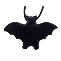 Polymer Clay Bat Pendant